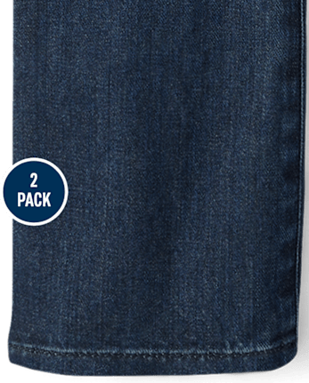 Boys Bootcut Jeans 2-Pack