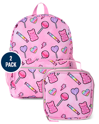 Girls Candy Backpack 2-Piece Set