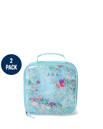 Girls Shakey Glitter Backpack 2-Piece Set