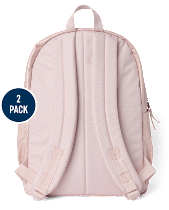Girls Shakey Heart Backpack 2-Piece Set