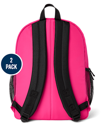 Girls Shakey Icon Patch Backpack 2-Piece Set