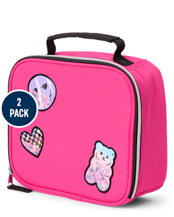 Girls Shakey Icon Patch Backpack 2-Piece Set