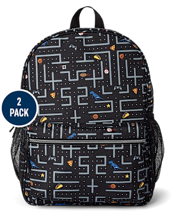 Boys Video Game Backpack 2-Piece Set