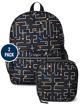 Boys Video Game Backpack 2-Piece Set