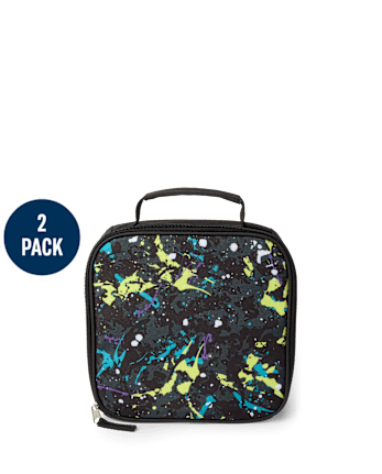Boys Paint Splatter Backpack 2-Piece Set
