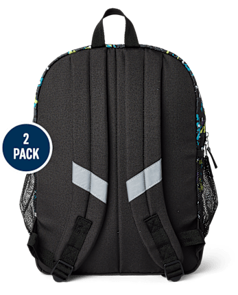 Boys Paint Splatter Backpack 2-Piece Set