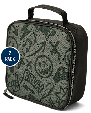 Boys Graffiti Backpack 2-Piece Set