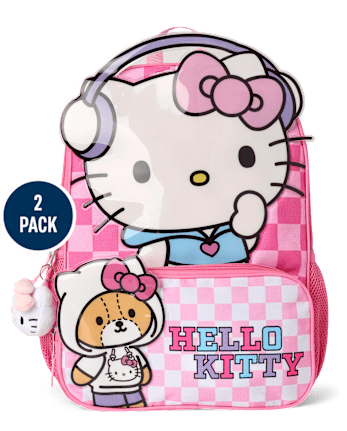 Toddler Girls Hello Kitty® Backpack 2-Piece Set