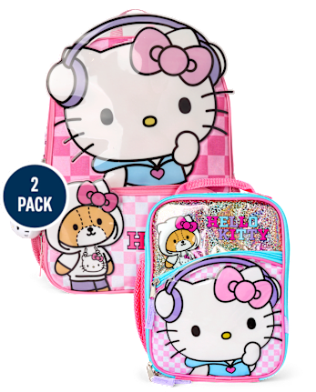 Toddler Girls Hello Kitty® Backpack 2-Piece Set