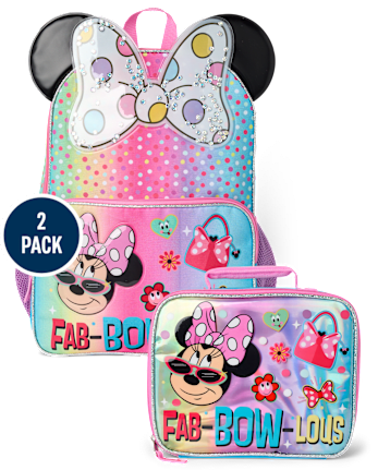 Toddler Girls Minnie Mouse™ Backpack 2-Piece Set