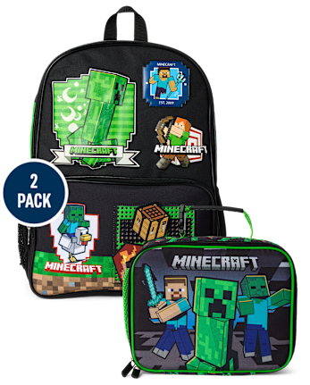 Boys Minecraft™ Backpack 2-Piece Set