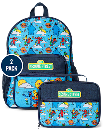 Toddler Boys Sesame Street™ Backpack 2-Piece Set