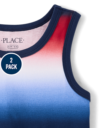 Boys Americana Tank Top 2-Pack