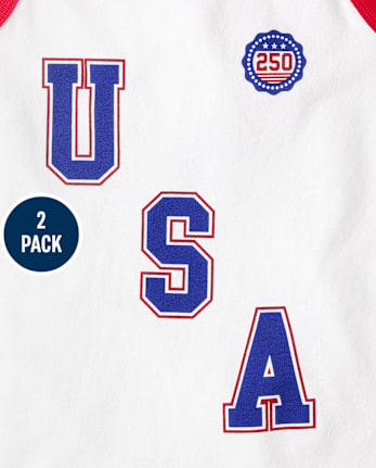 Boys Americana Tank Top 2-Pack