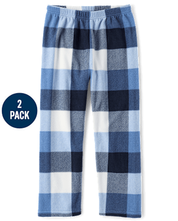 Boys Print Dream Fleece Pajama Pants 2-Pack - MULTI CLR