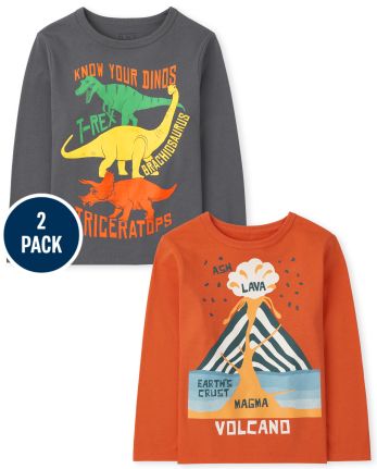Toddler Boys Science Graphic Tee 2-Pack