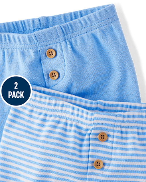Baby Boys Striped Pants 2-Pack - view 2