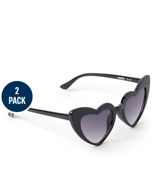 Girls Leopard Sunglasses 2-Piece Accessory Set - Swim Shop - view 2