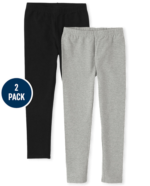 Girls Leggings 2-Pack