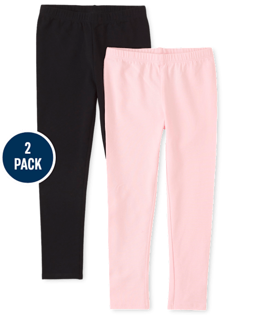 Girls Leggings 2-Pack