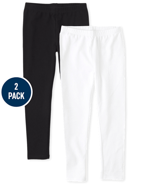 Girls Leggings 2-Pack
