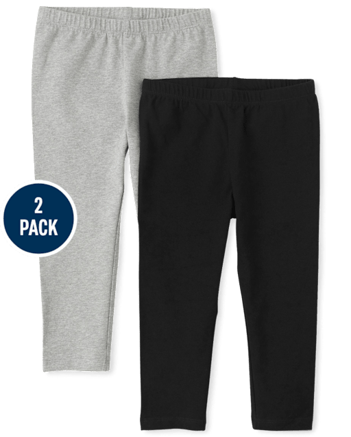 Girls Capri Leggings 2-Pack