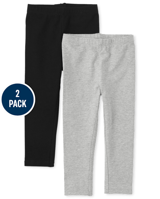 Baby And Toddler Girls Leggings 2-Pack