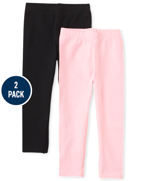 Baby And Toddler Girls Leggings 2-Pack