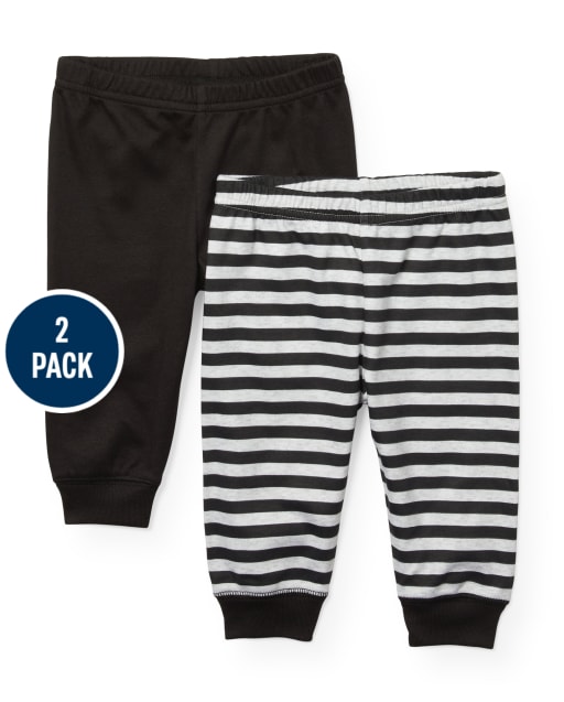 Baby Boys Striped Pants 2-Pack