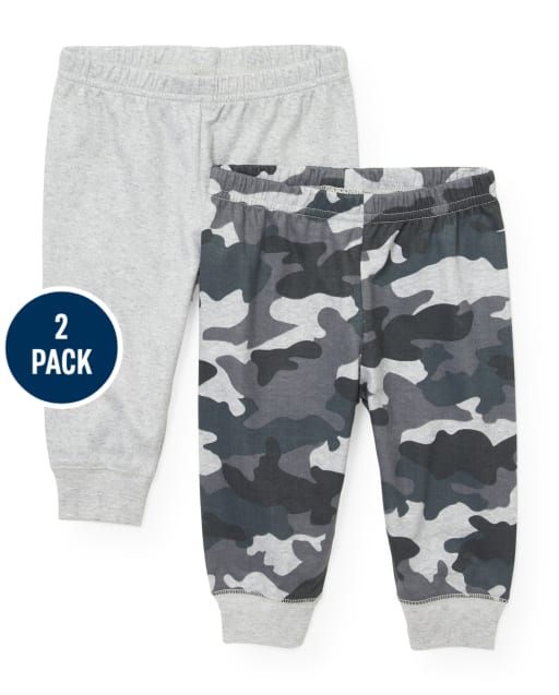 Lot de 2 pantalons camouflage pour bébé garçon