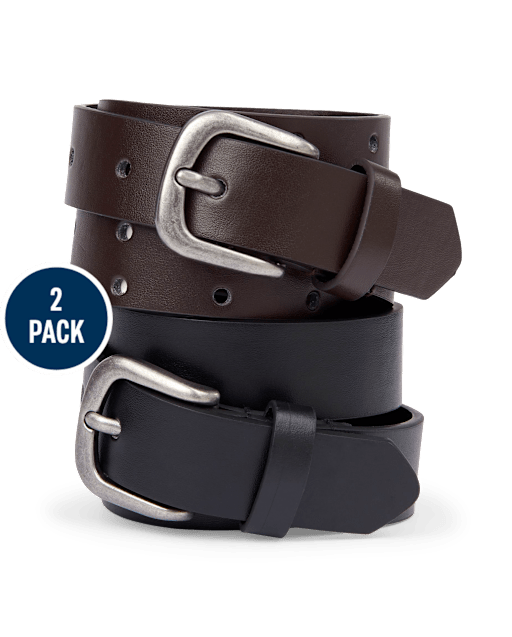 Boys Belt 2-Pack
