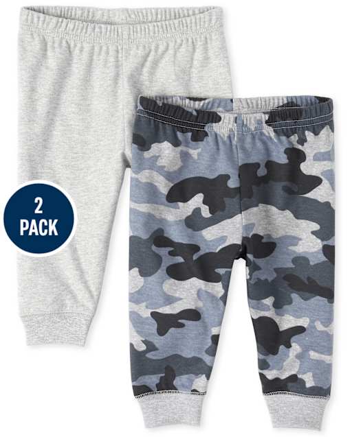 Lot de 2 pantalons camouflage pour bébé garçon