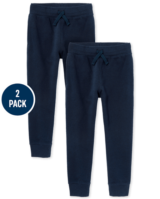 Ensemble de 2 pantalons de jogging en molleton Active Uniform pour garçons