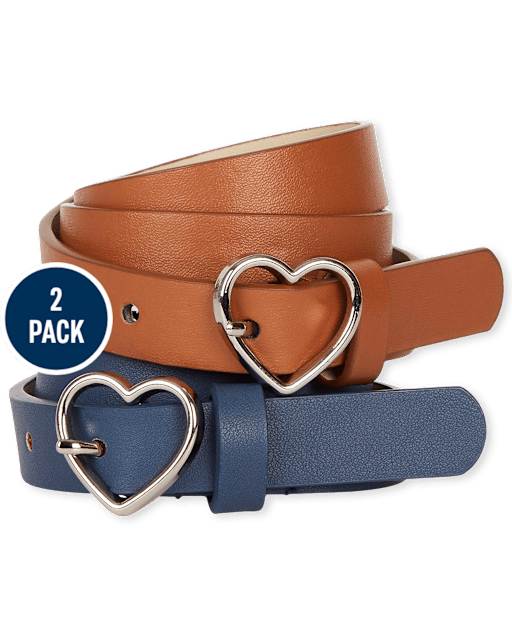 Girls Belt 2-Pack