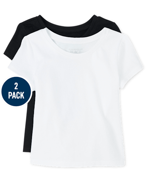 Toddler Girls Tee Shirt 2-Pack
