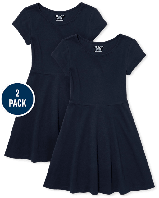 Girls Everyday Dress 2-Pack