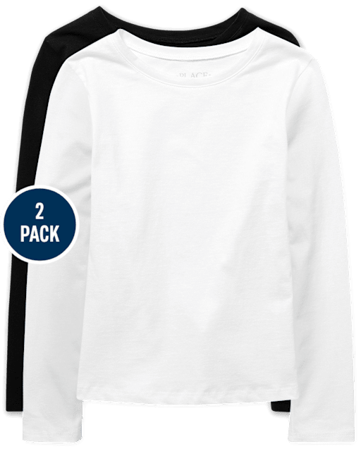 Girls Tee Shirt 2-Pack
