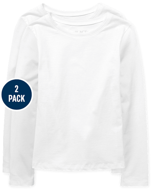 Girls Tee Shirt 2-Pack