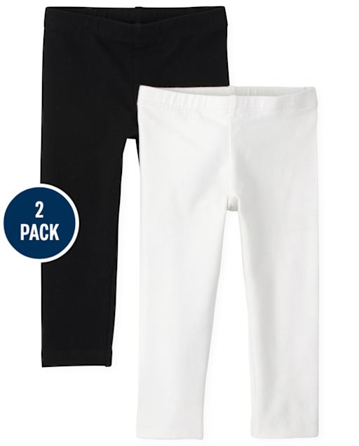 Baby And Toddler Girls Leggings 2-Pack