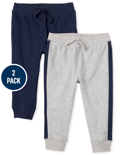Baby Side Stripe Pants 2-Pack