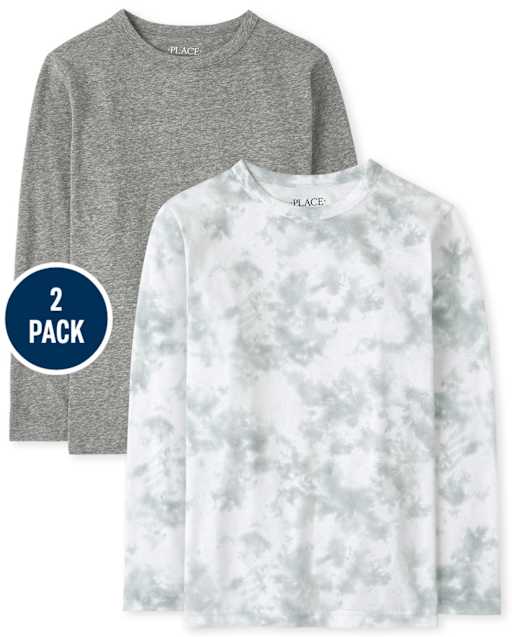 Boys Tie Dye Top 2-Pack