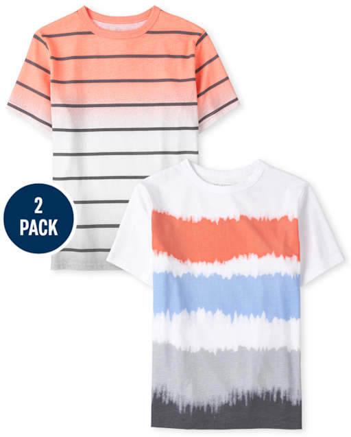 Boys Striped Top 2-Pack