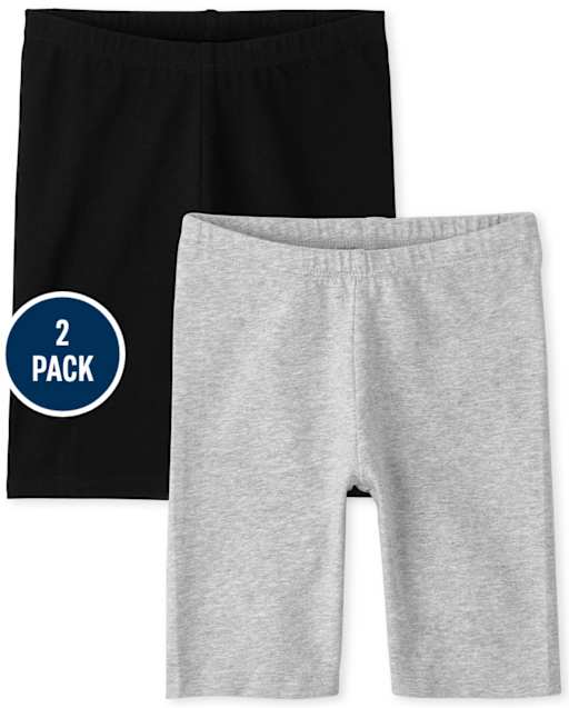 Lot de 2 shorts de vélo pour filles