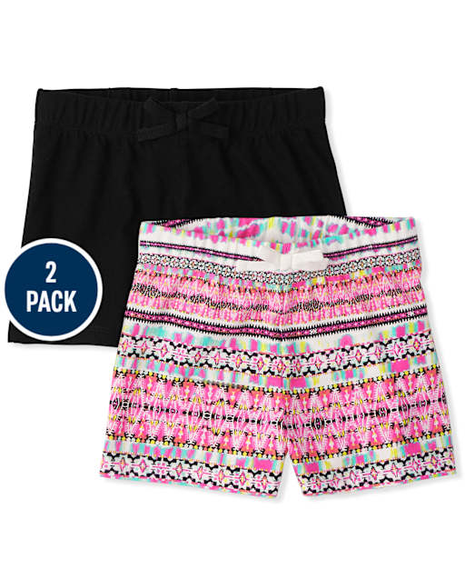 Lot de 2 shorts pour filles