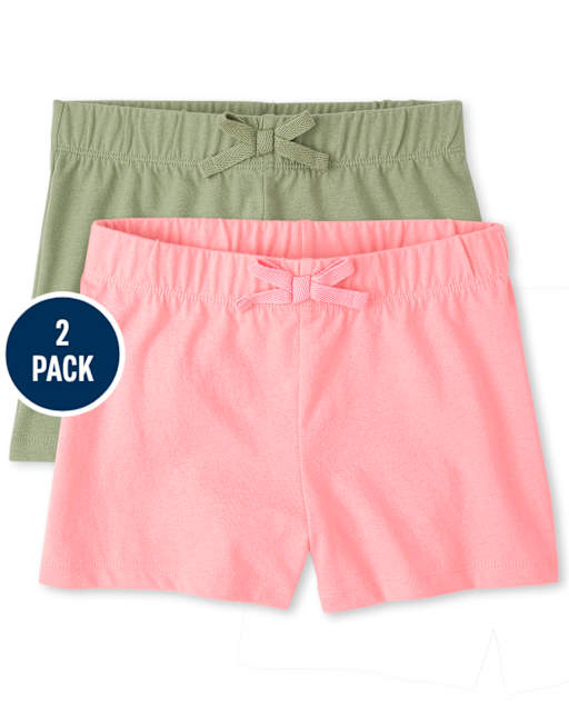Girls Shorts 2-Pack