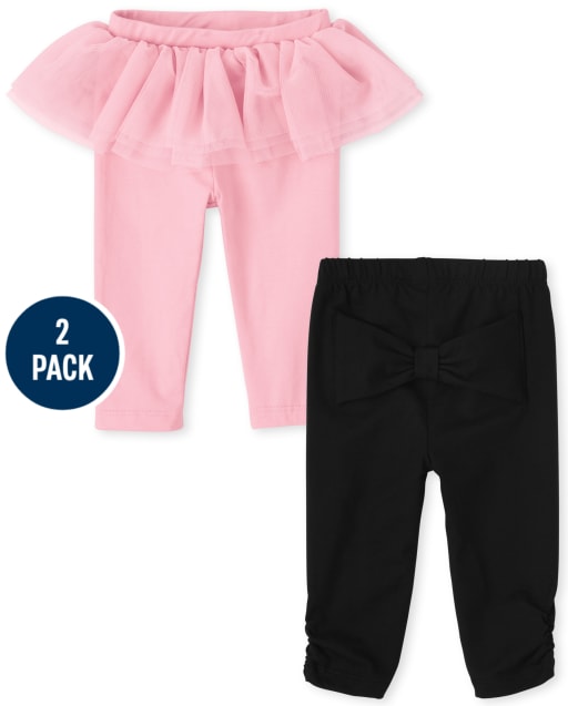 Baby Girls Tutu Pants 2-Pack