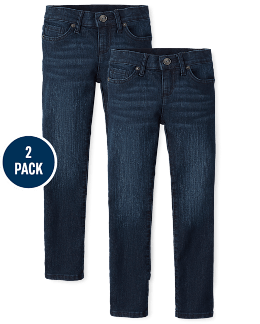 Girls Skinny Jeans 2-Pack