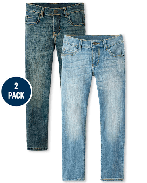 Boys Straight Jeans 2-Pack