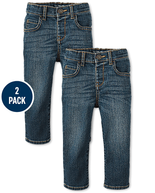 Baby And Toddler Boys Skinny Jeans 2-Pack