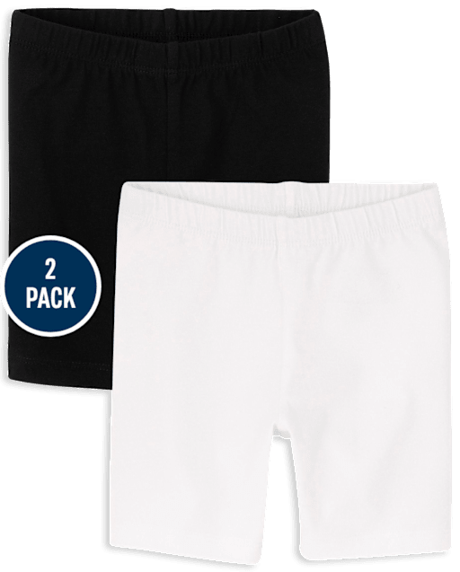 Toddler Girls Bike Shorts 2-Pack